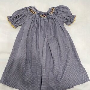 Smocked ECU dress